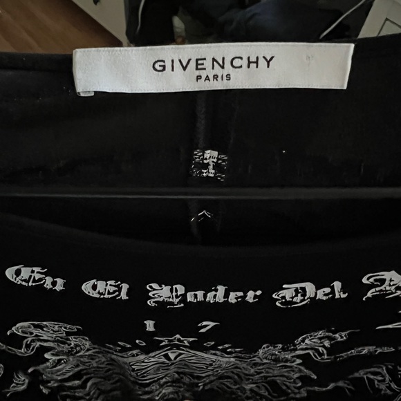 Givenchy Tattoo Print Long-Sleeve Dress - Picture 2 of 7